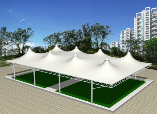 膜結(jié)構(gòu)建筑在高爾夫球場的設(shè)計應用